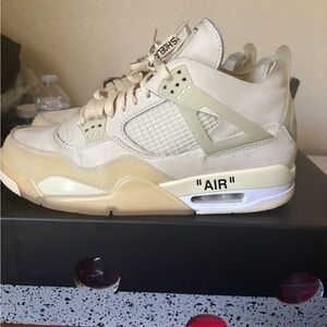 Off white Jordan 4 Air Retro